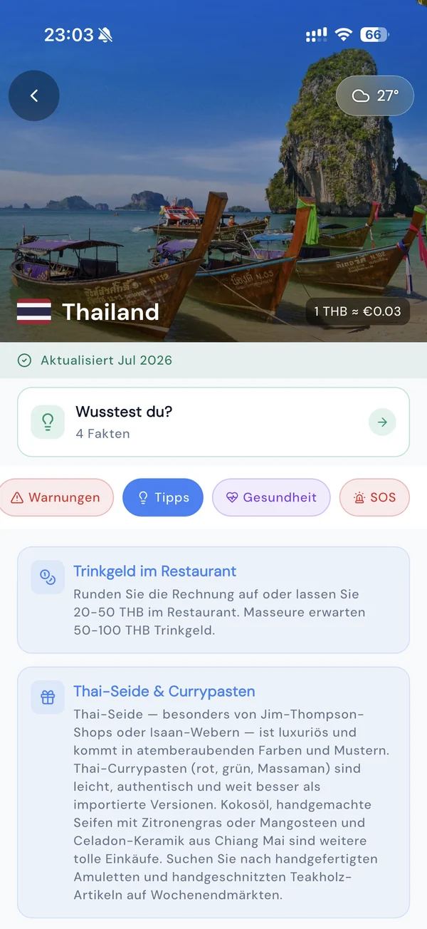 Travel tips