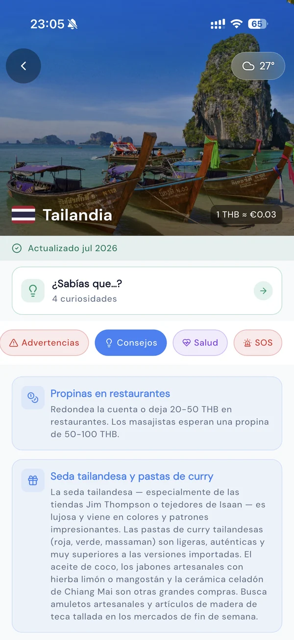 Travel tips