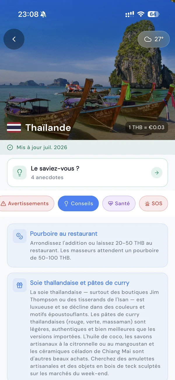 Travel tips